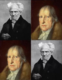 Юмористическая история философии: Шопенгауэр, Гегель